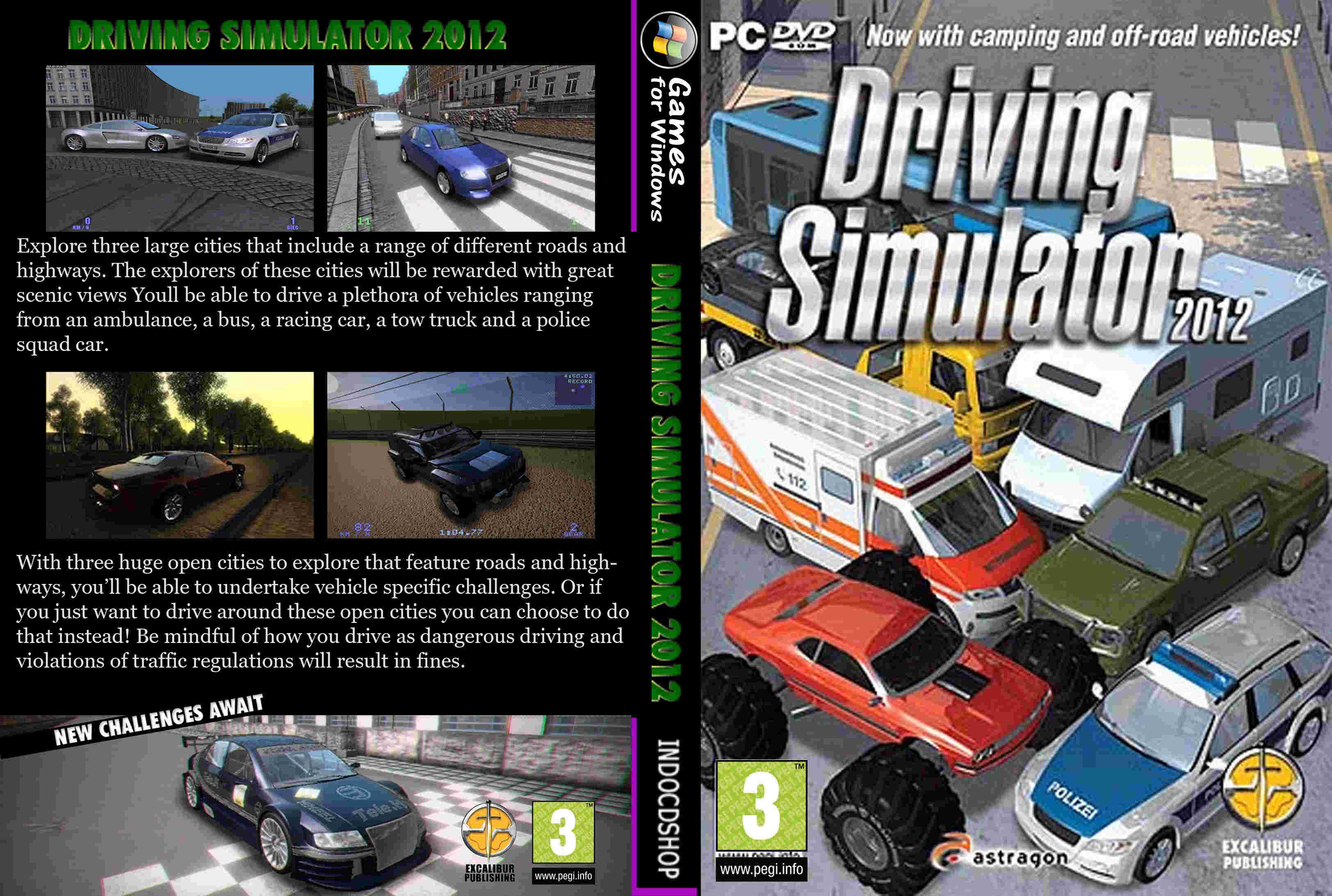 driving simulator 2012